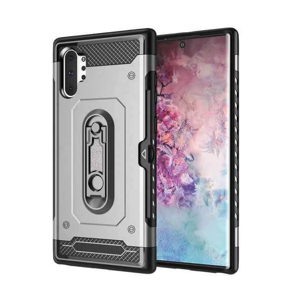 Samsung Galaxy Note 10 Armor Case with Card Slot and Kickstand - Gorilla Gadgets