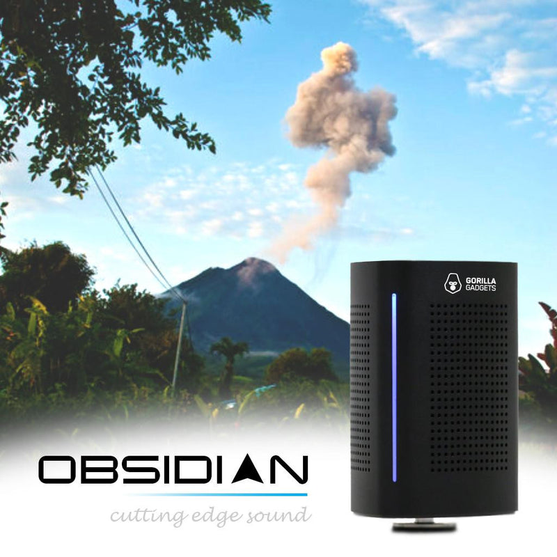 Obsidian Wireless Speaker Surface Comparison