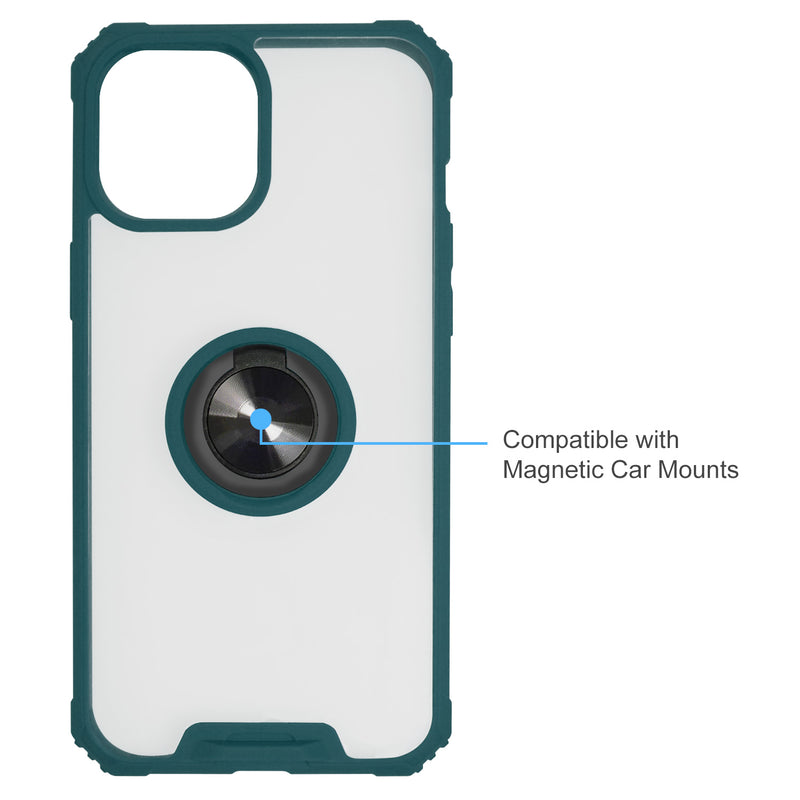 iPhone 12 Pro Max Case -  TPU Bumper, Ring Holder