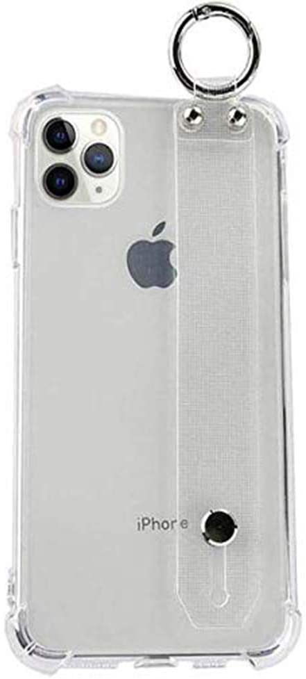 iPhone 12 Pro Max Case - TPU, Hand Strap, Key Ring