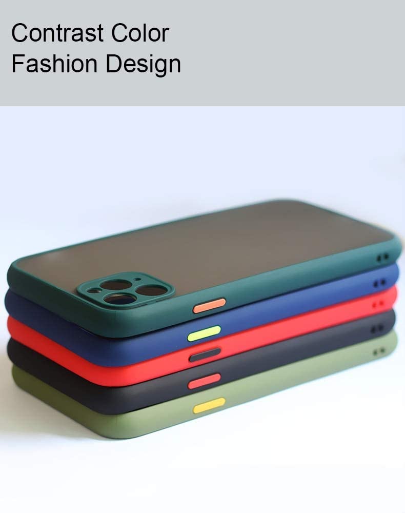 iPhone 11 Case - Slim Fit, Translucent Matte, Shock-Absorbent