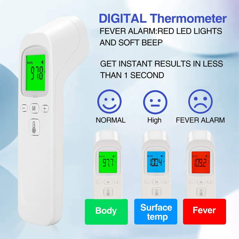 Gorilla Gadgets wall-mount touchless digital forehead Thermometer - health  and beauty - by owner - household sale 