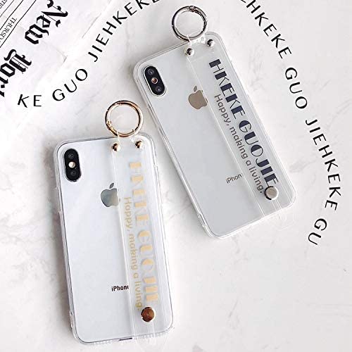 iPhone 12 /12 Pro Case - TPU, Hand Strap, Key Ring