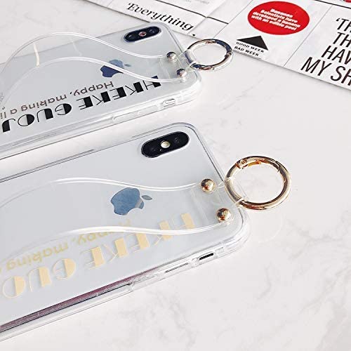 iPhone 12 /12 Pro Case - TPU, Hand Strap, Key Ring