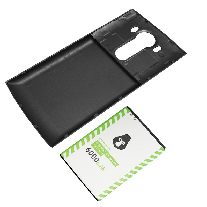 LG V10 Battery Cover - Replacement Back Plate, Extended Battery