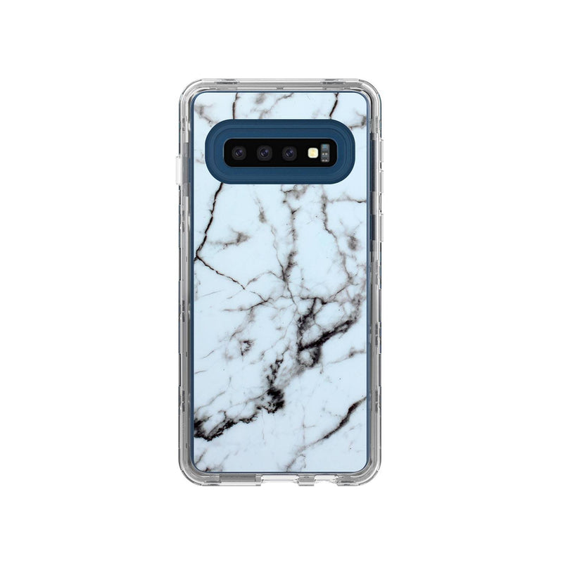 Samsung Galaxy S10 Marble Pattern Hybrid Case - Gorilla Gadgets