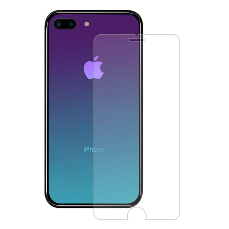 iPhone 7+ /8+ Case - Color Gradient Tempered Glass Back