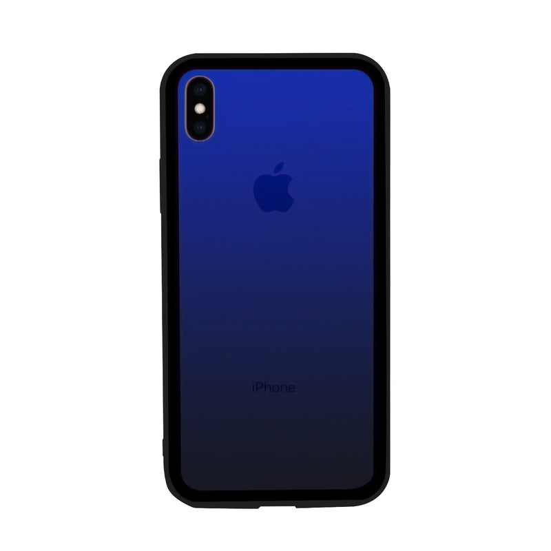 iPhone X /XS Case - Color Gradient Tempered Glass Back