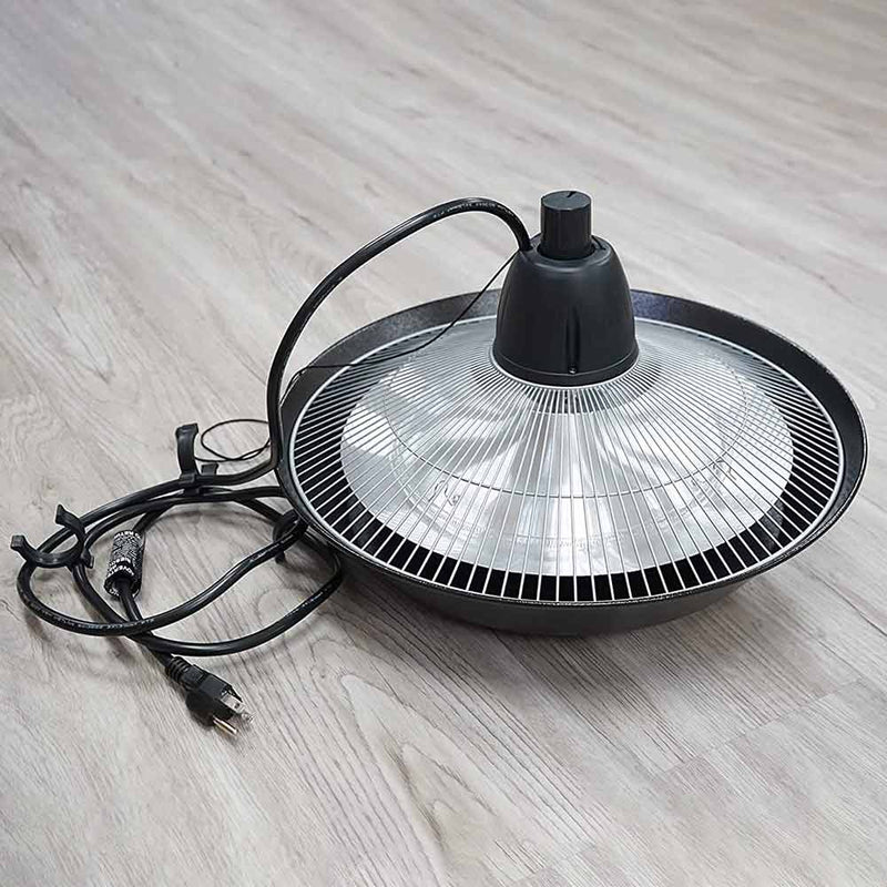 Patio Electric Heater Replacement - Black, 1500w (Top Part Only)
