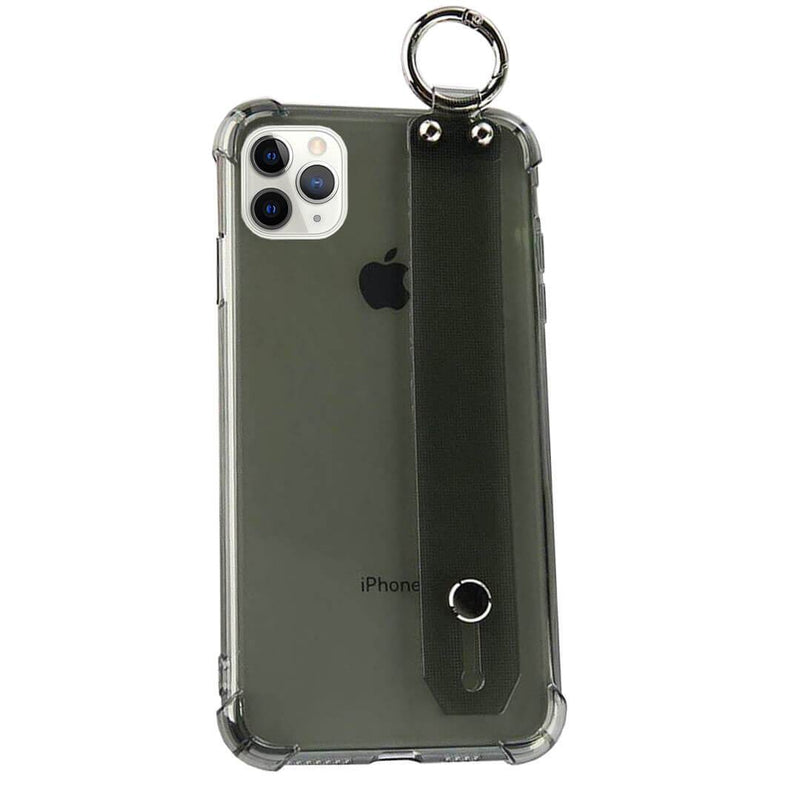 iPhone 11 Pro Clear TPU Case with Hand Strap