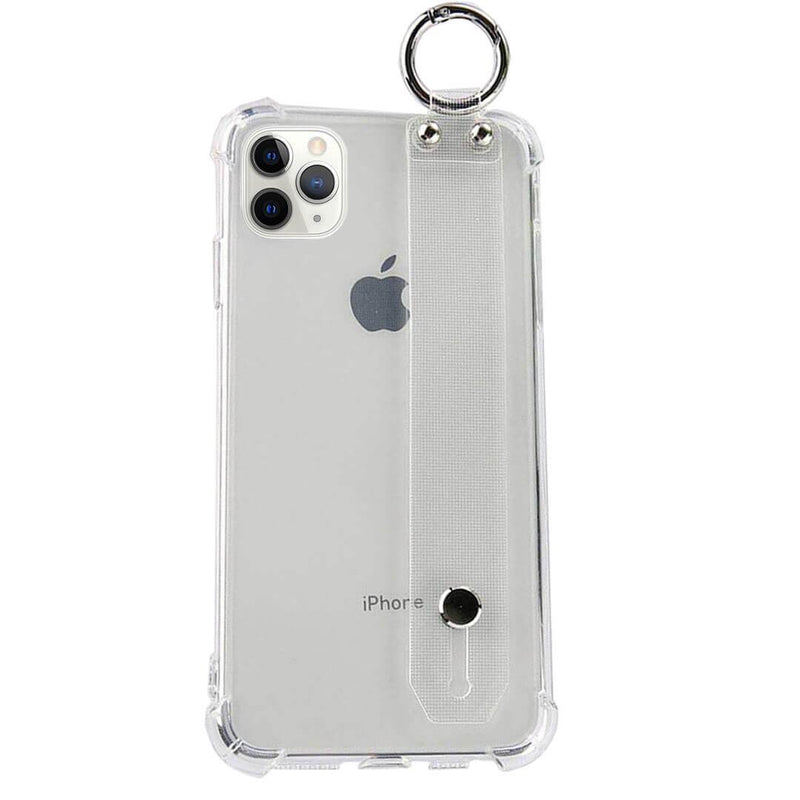 iPhone 11 Pro Max TPU Case - Hand Strap, Key Ring