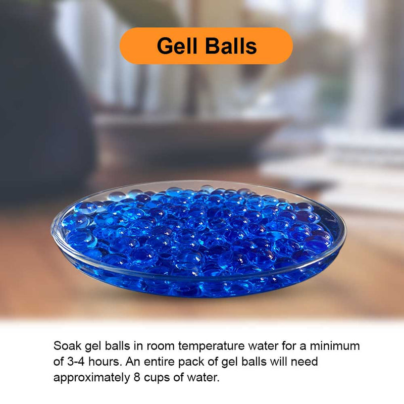 gel balls in a bowl