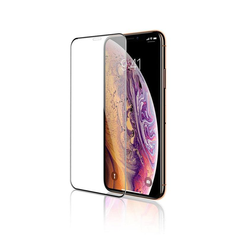 iPhone Xs / X Full Coverage Tempered Glass Screen Protector (Clear) - Gorilla Gadgets