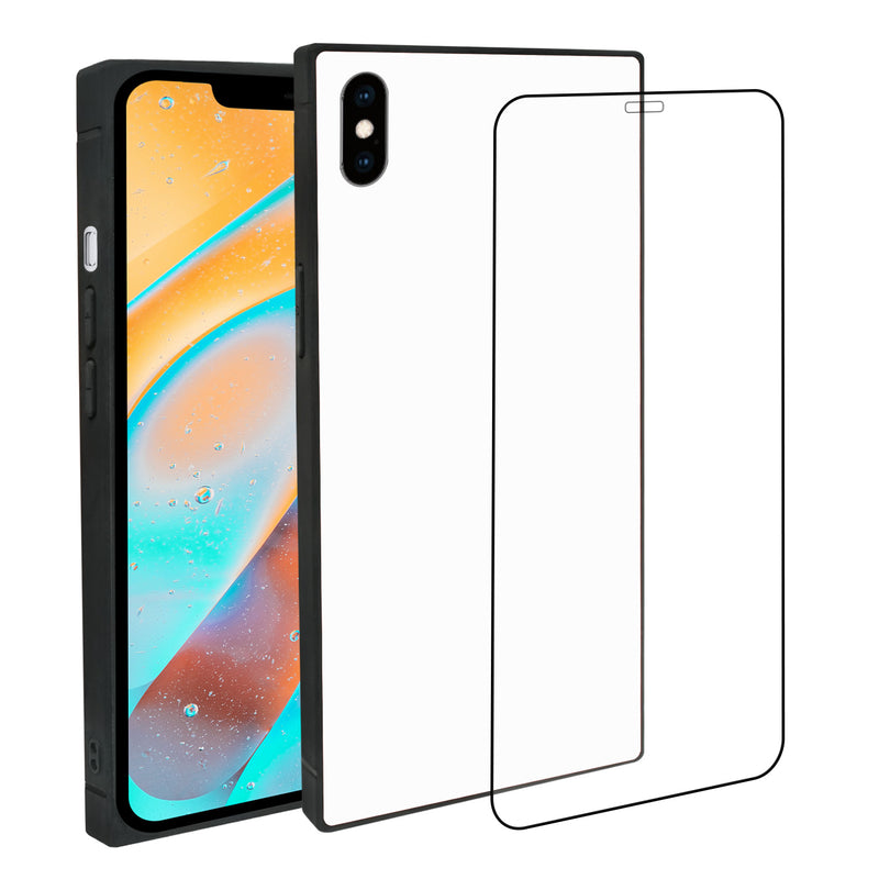 iPhone XR Square Case with Screen Protector
