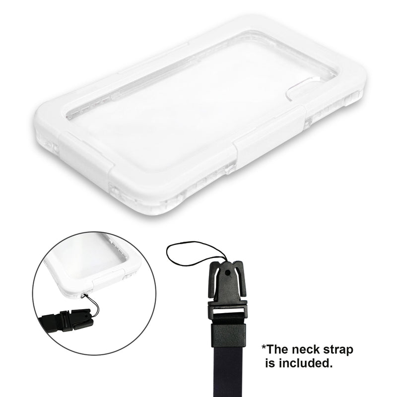 iPhone XS Max Case - Waterproof with Neck Strap