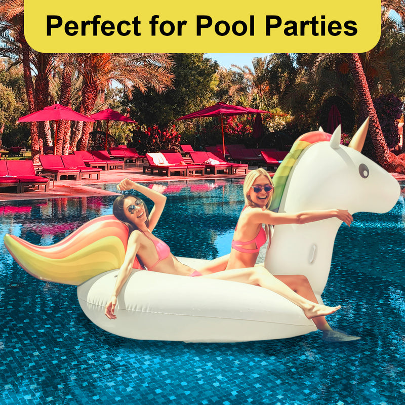 Big Inflatable Unicorn Pool Float
