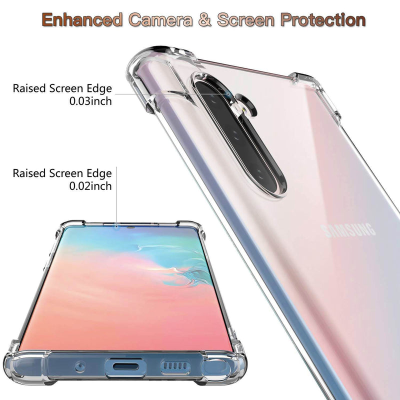 Samsung Galaxy Note 10 Pro/Plus Clear TPU Case
