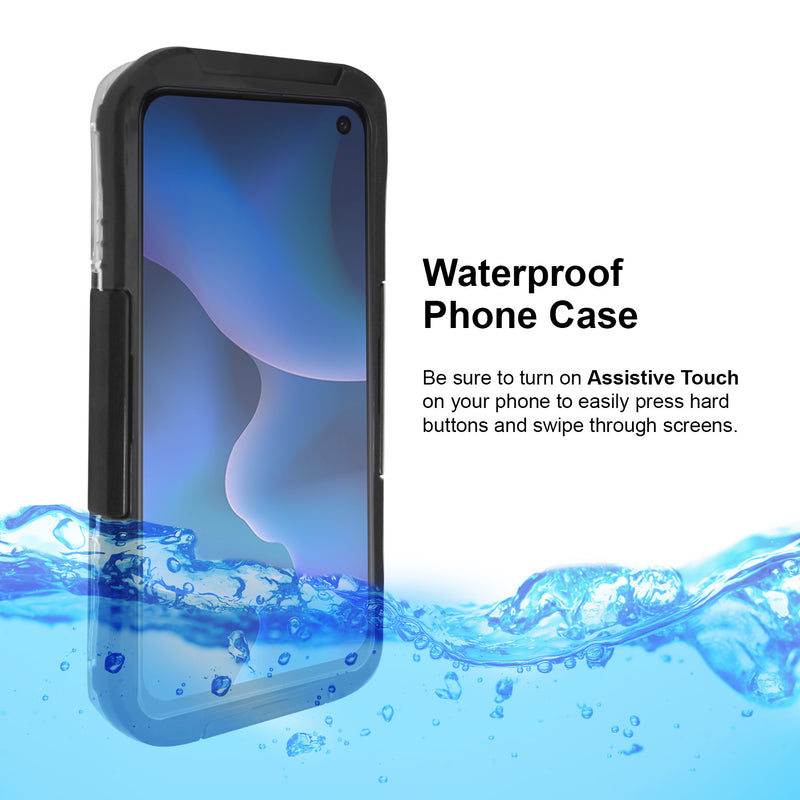 Samsung Galaxy S10+ Case - Waterproof with Neck Strap