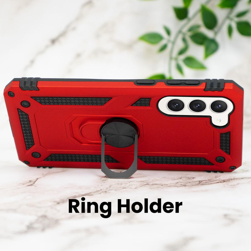 Samsung Galaxy S23+ Case, Heavy-Duty and Ring Holder