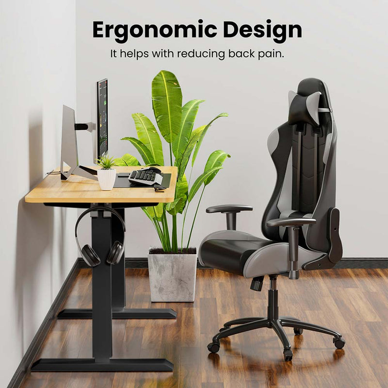Electric Height Adjustable Standing Desk | 60x24 in
