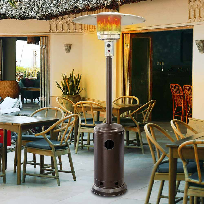 bronze patio heater