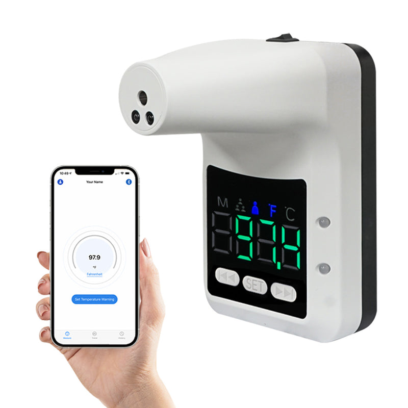 Gen 3 Thermometer Reader With Bluetooth iOS App & On Screen Controls