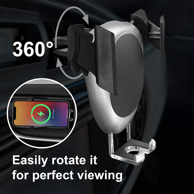 Universal Car Phone Mount - Wireless Charger